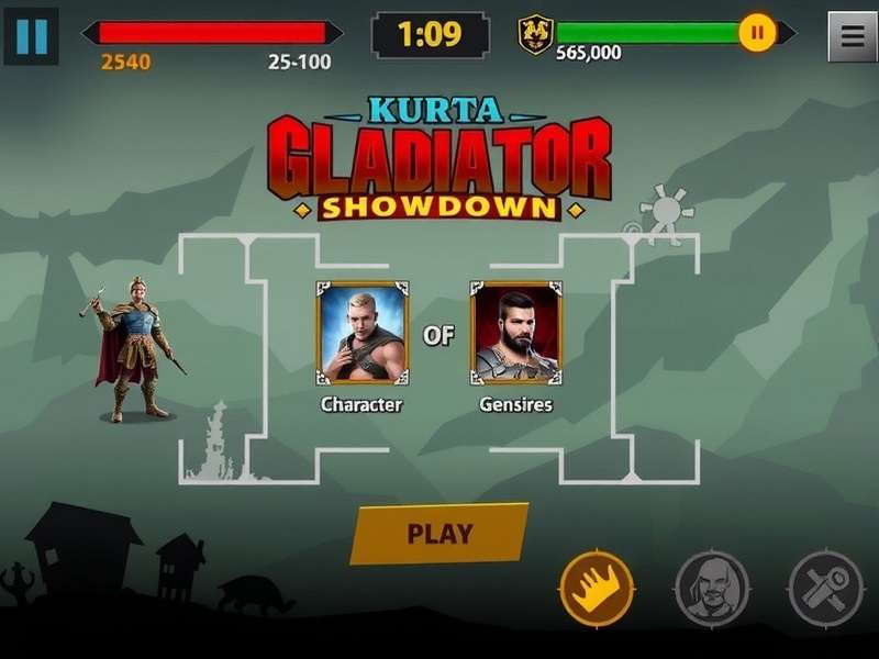 Kurta Gladiator Showdown gameplay screenshot